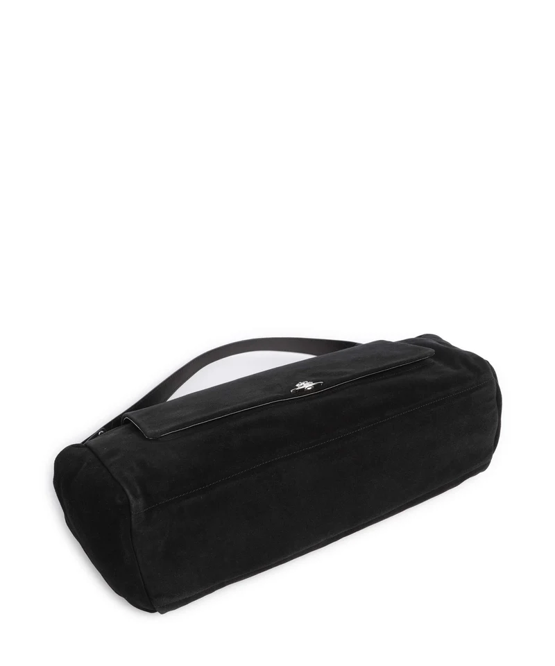 Vivienne Westwood Hazel Suede XL Bolso de hobo black
