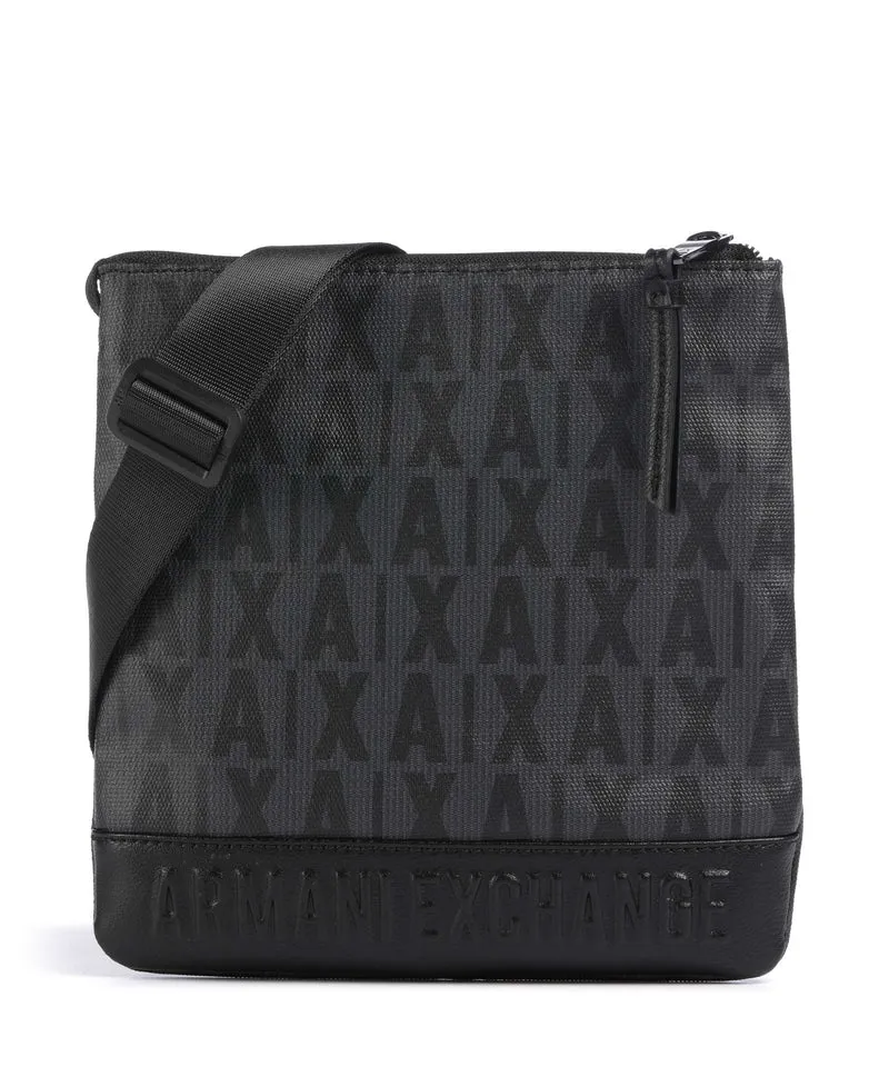 Armani Exchange Bandolera asphalt black