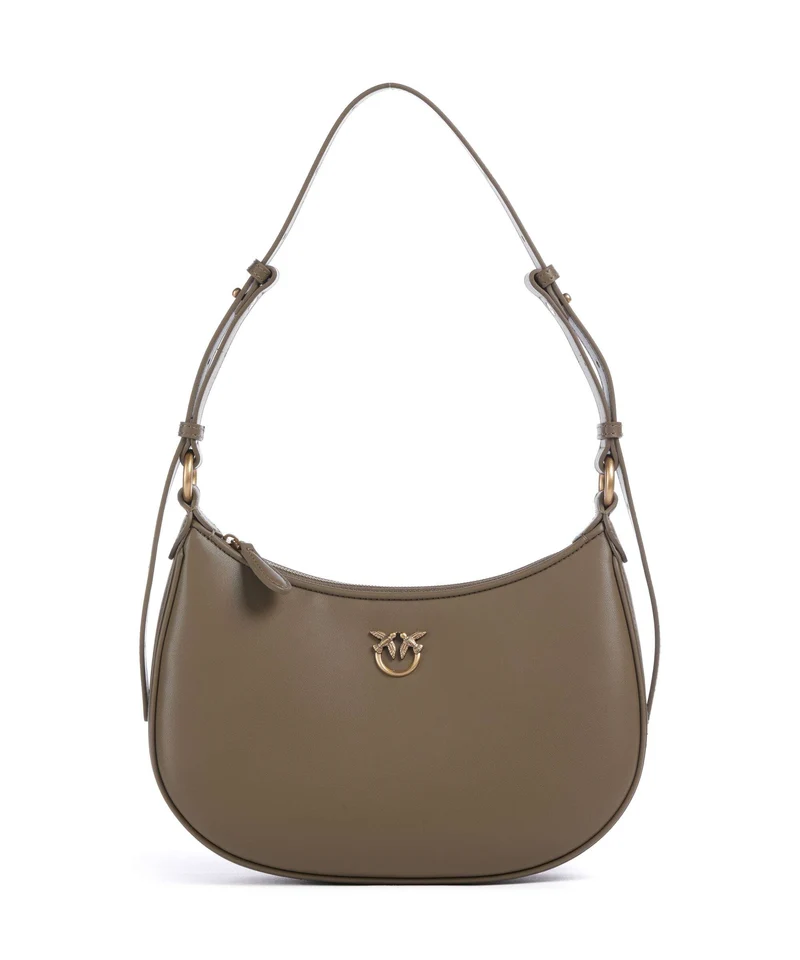 Pinko Half Moon Mini Bolso de hombro scricciolo/antique gold