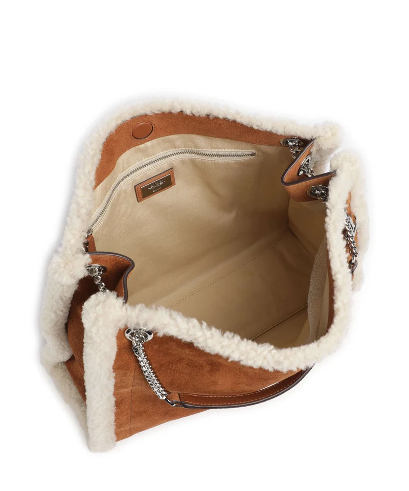 Lauren Ralph Lauren Bradley Large Bolsa shopping lauren tan/natural