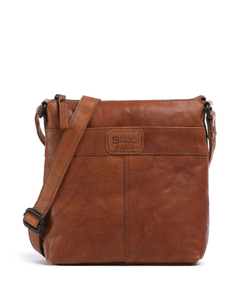 Spikes & Sparrow Bronco Deborah Bandolera brandy