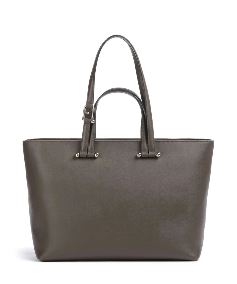Furla Duetto L Bolsa shopping mogano/brown