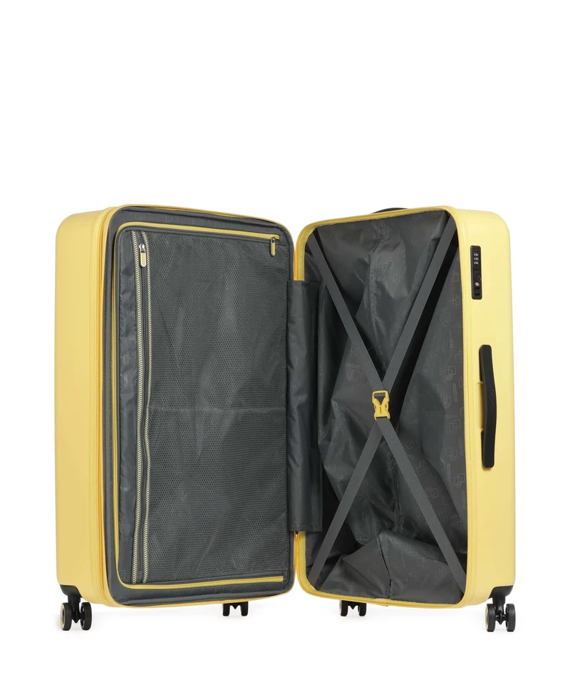American Tourister Dynabelt Maleta con 4 ruedas sunny yellow