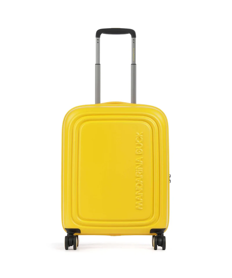 Mandarina Duck Logoduck+ Maleta con 4 ruedas duck yellow