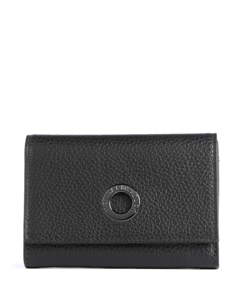 Mandarina Duck Mellow Leather Monedero nero