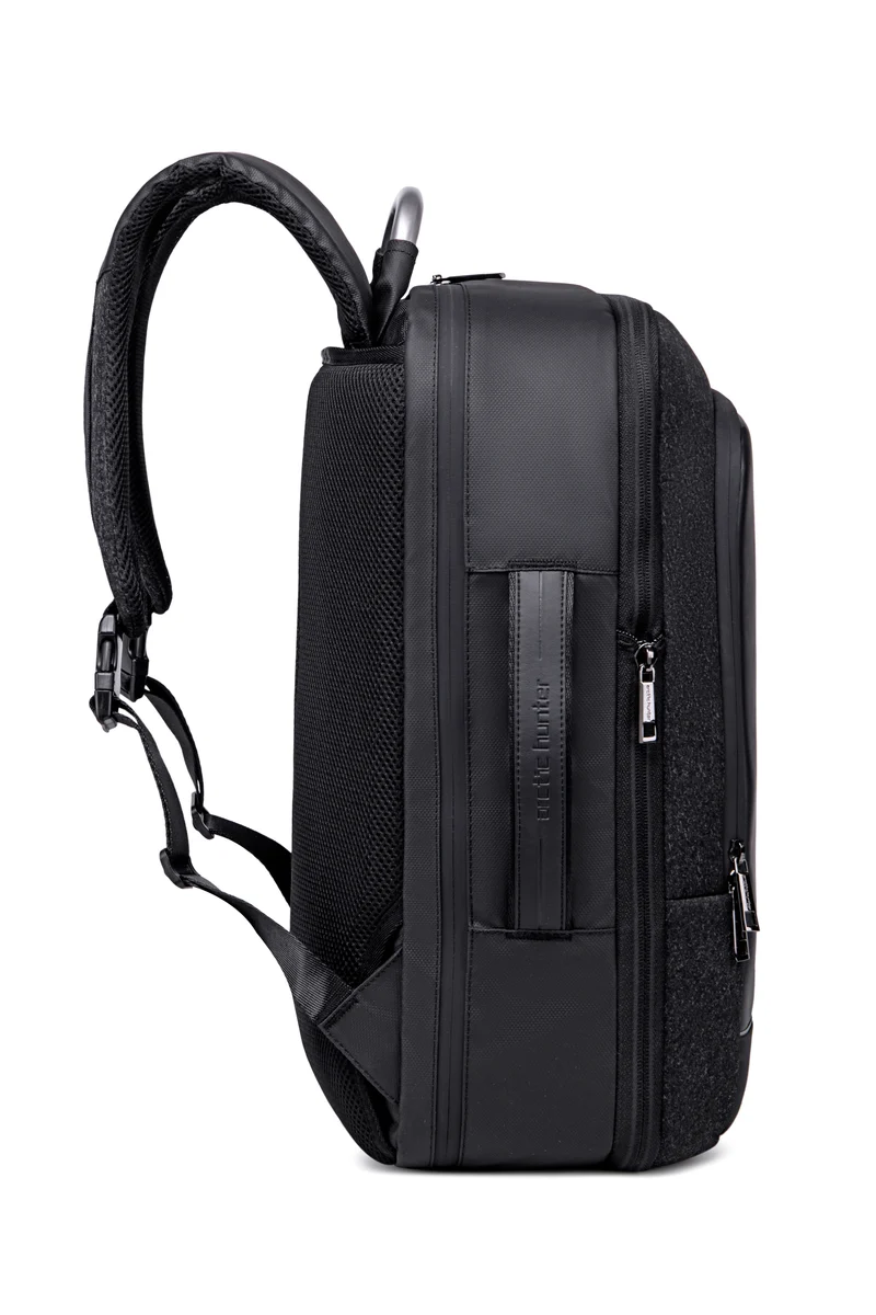 ARCTIC HUNTER B00227L | Mochila de Viaje expandible impermeable con diseño ejecutivo moderno