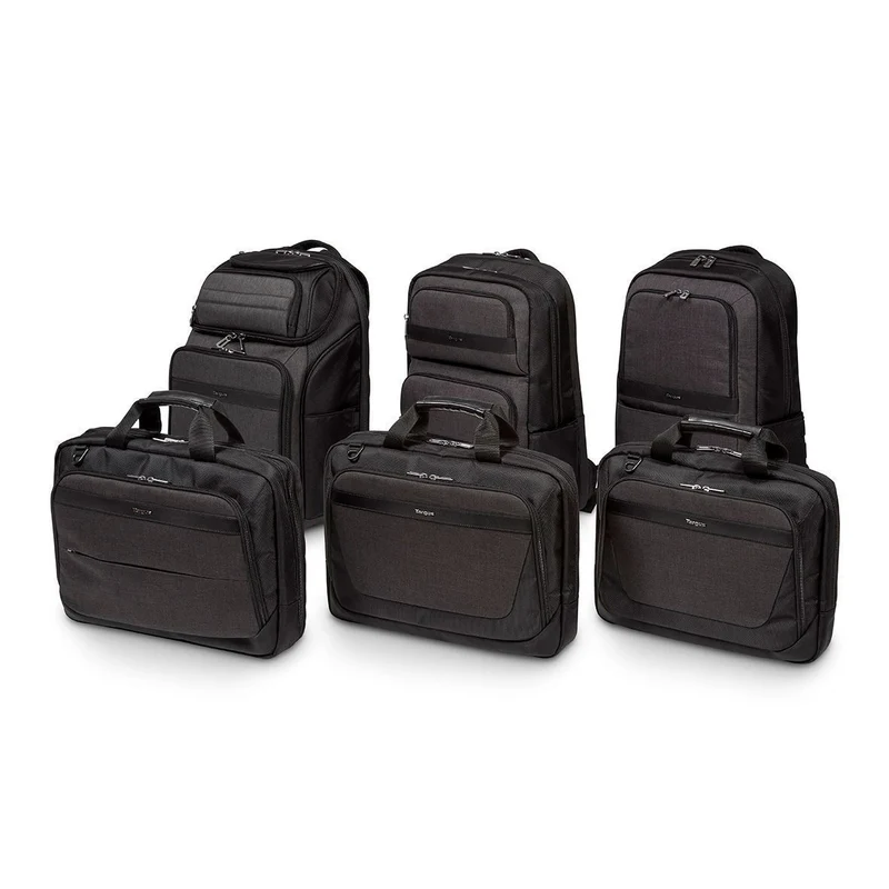 CitySmart 12, 12.5, 13, 13.3, 14" Slimline Topload Laptop Case - Black/Grey