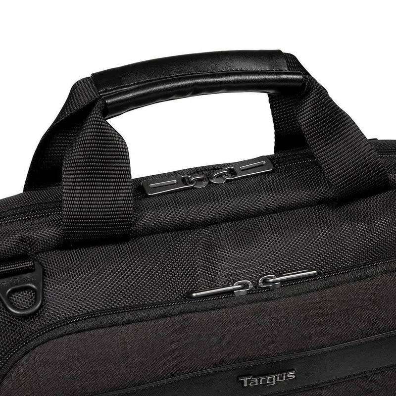 CitySmart 12, 12.5, 13, 13.3, 14" Slimline Topload Laptop Case - Black/Grey