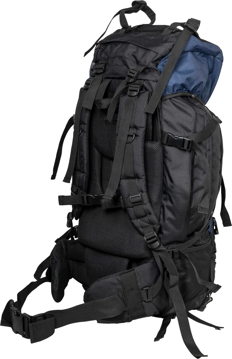 Mochila Viajera para Montaña y Trekking - 80 L - Con compartimientos y Funda impermeable