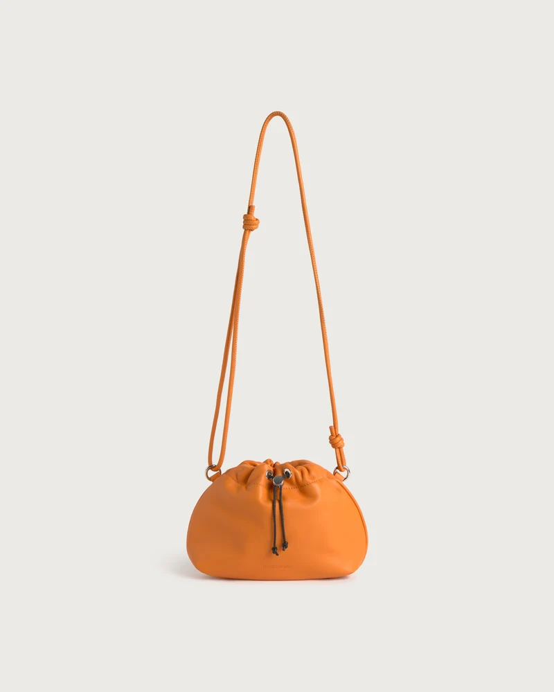 Bolso magnesera naranja piel Grip