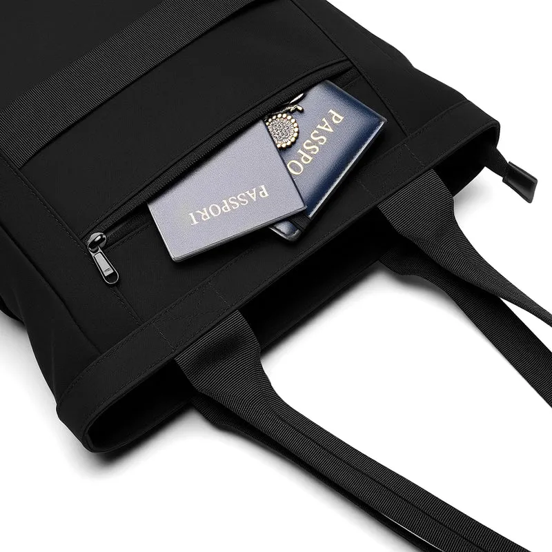 WashTote: 15.7L Washed Nylon Travel Tote with Laptop Compartment