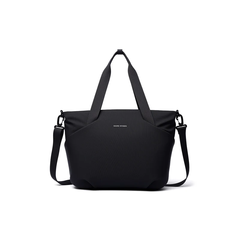 ToteShift: 16L Water-Resistant Laptop Tote Bag with Detachable Crossbody Strap
