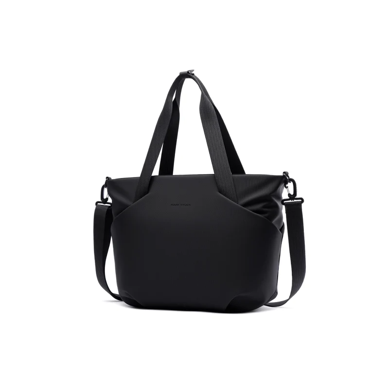 ToteShift: 16L Water-Resistant Laptop Tote Bag with Detachable Crossbody Strap