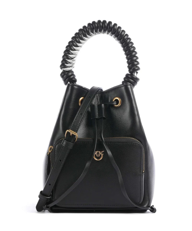 Pinko Cargo Bucket bolso de mano nero/antique gold