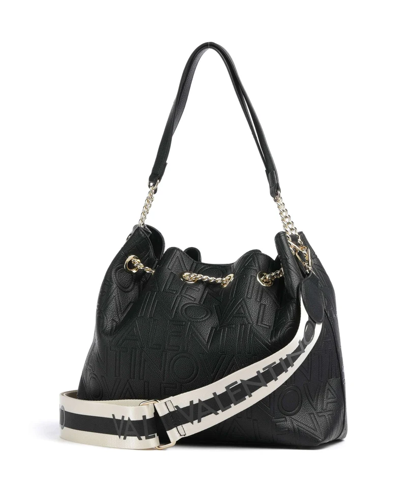 Valentino Bags Pansy Bucket bolso de mano nero