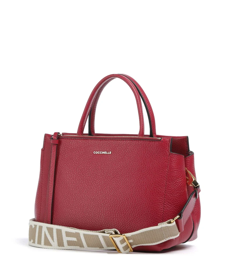 Coccinelle Arlettis Signature Bolso de mano sangria