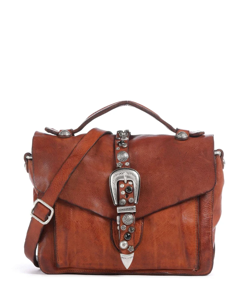 Campomaggi Bandolera cognac