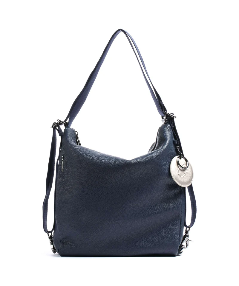Mandarina Duck Mellow Leather Bolso mochila dress blue