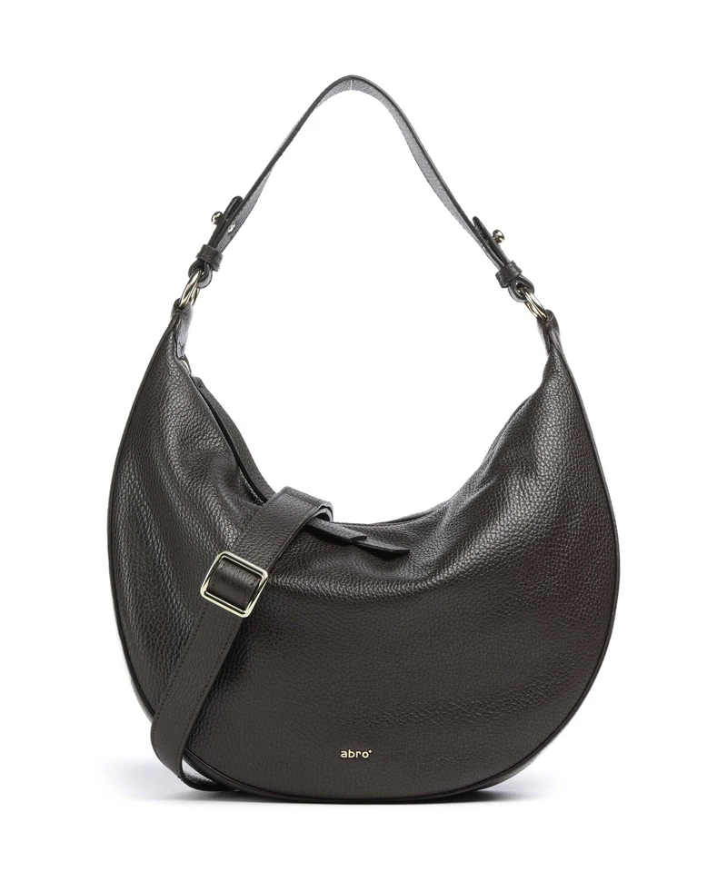 Abro Adria Lulu Small Bolso de hobo dark brown