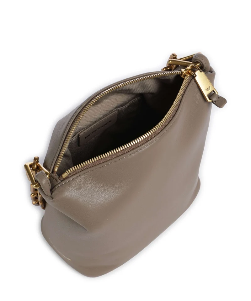 Emporio Armani Sofi Bolso de hombro taupe