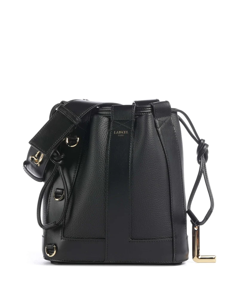 Lancel Elles S Bucket bolso de mano black