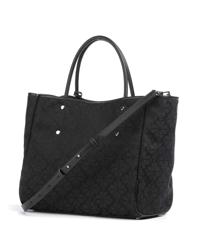 Kate Spade New York Spade Flower Jacquard Bolso de mano black/multicolour