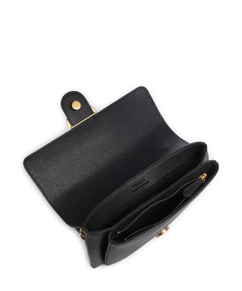 Pinko Love Soft Mini Bolso de hombro nero/antique gold