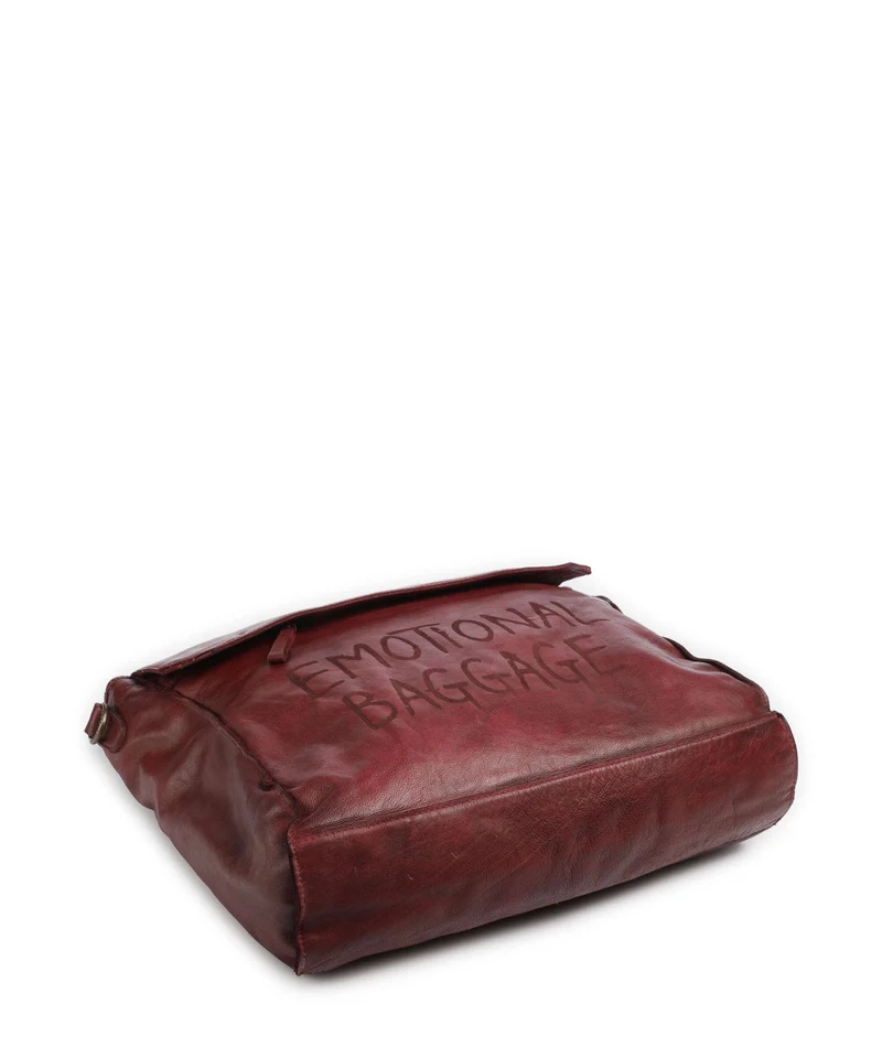 Taschendieb Wien Seelengasse 2 Bolsa shopping red burgundy