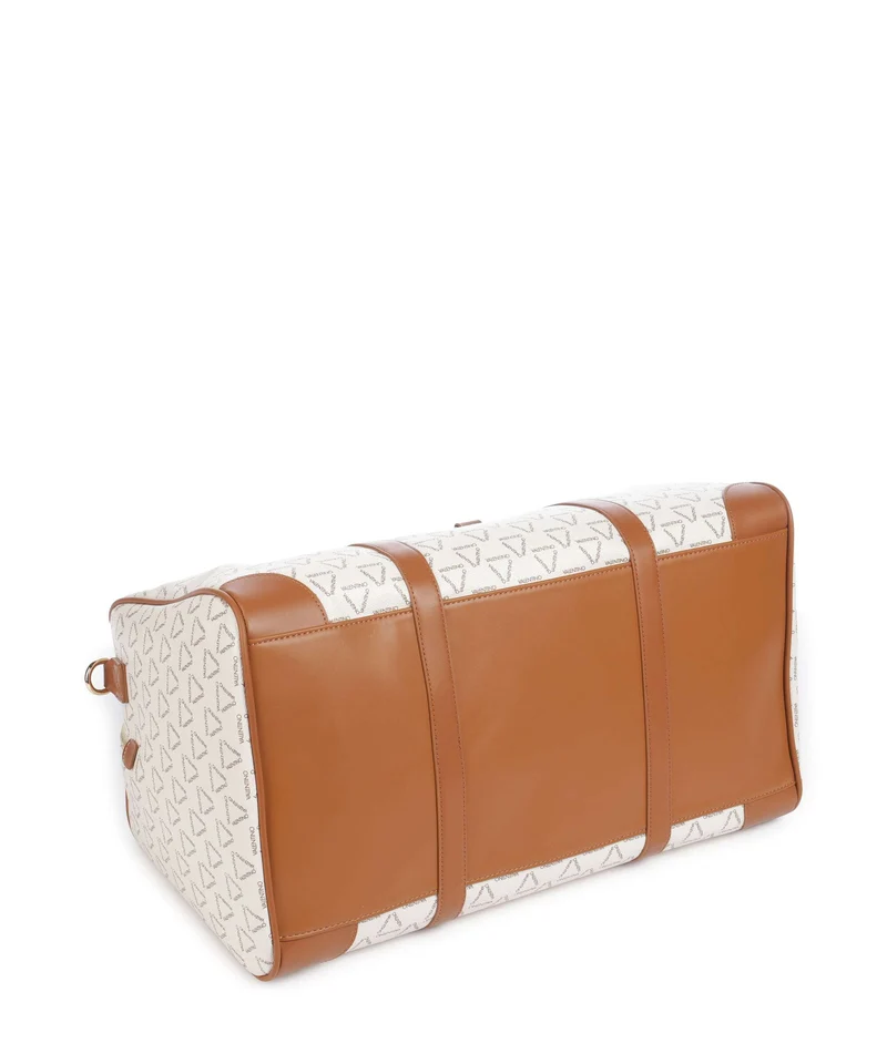 Valentino Bags Lady Re Bolsa de fin de semana bianco/cuoio