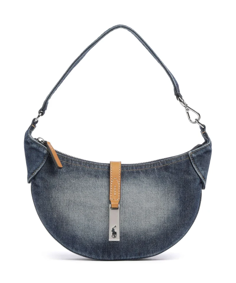 Polo Ralph Lauren ID Collection Small Bolso de hombro medium wash