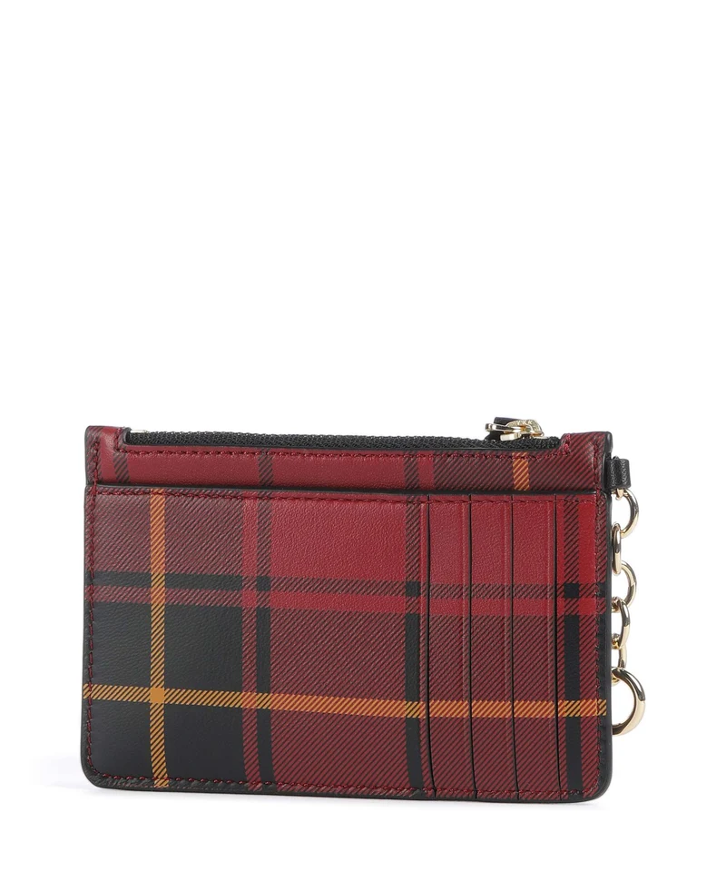 Lauren Ralph Lauren Small Tarjetero holiday tartan/black