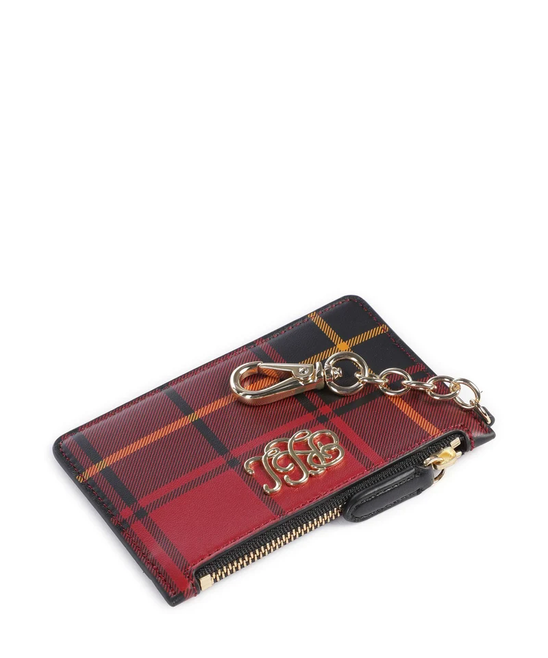 Lauren Ralph Lauren Small Tarjetero holiday tartan/black