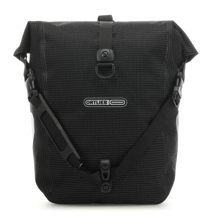 Ortlieb Sport-Roller High Visibility QL2.1 Set Bolsa de equipaje black reflective
