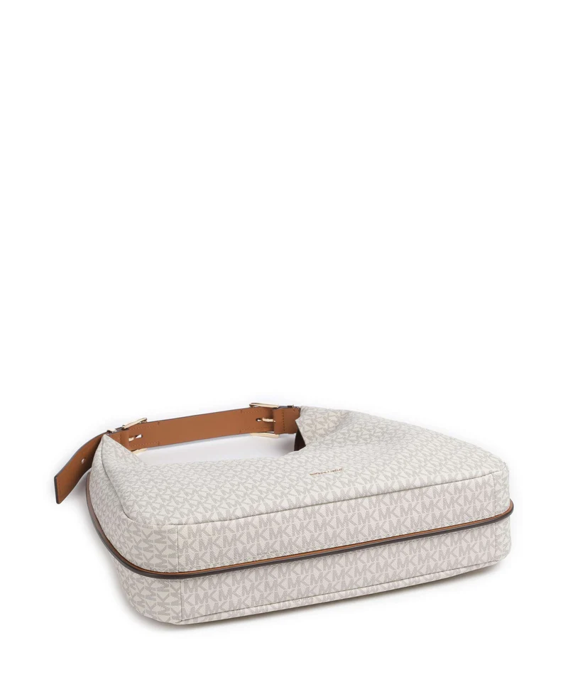 Michael Kors Nolita Large Bolso de hobo vanilla/acorn