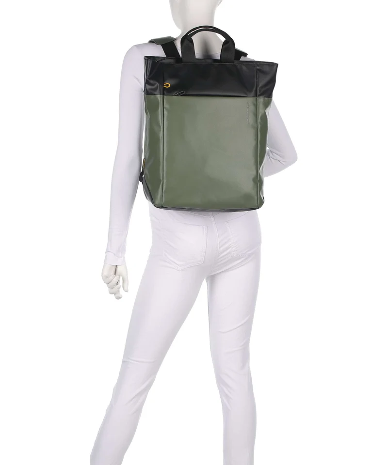 Mandarina Duck Eco Coated Mochila pine green