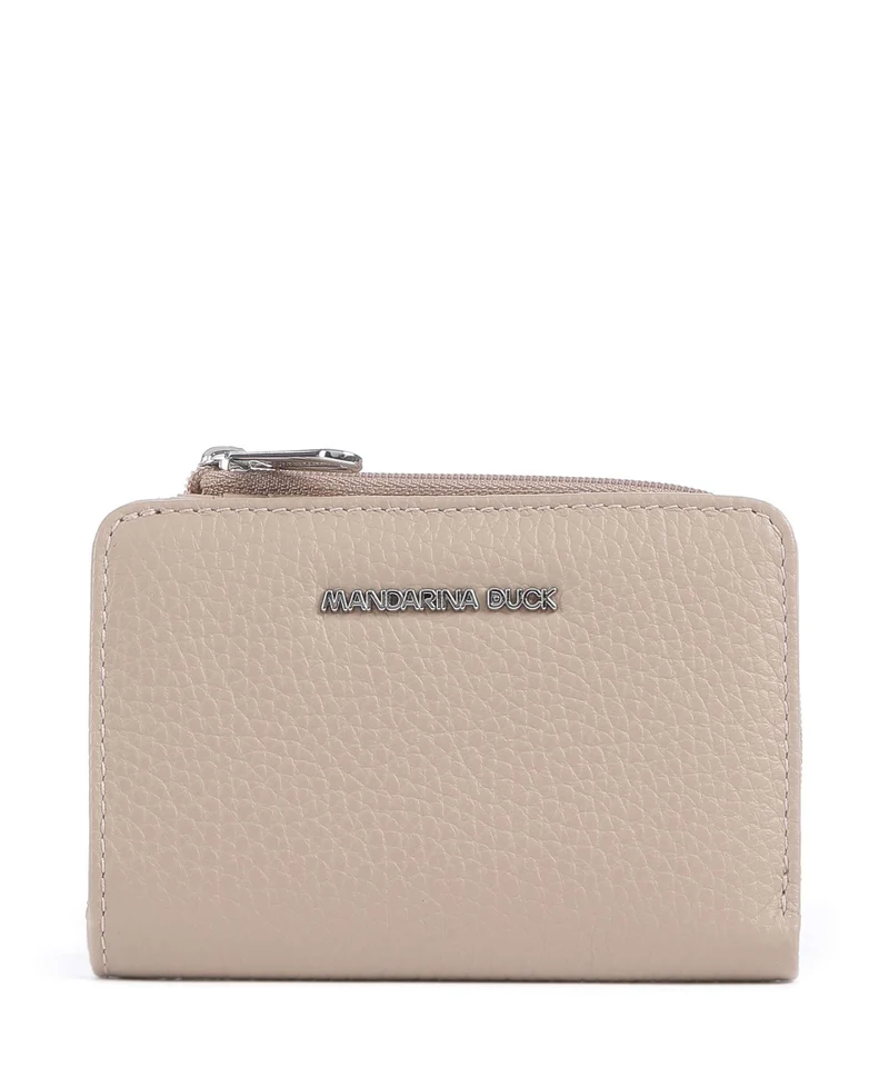 Mandarina Duck Mellow Leather Monedero warm taupe