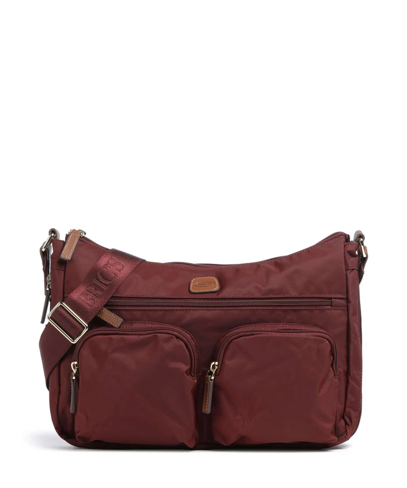 Brics X-Collection Bandolera bordeaux