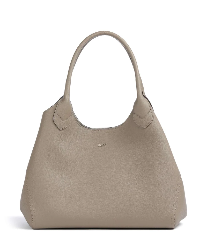 BOSS Lenah Bolsa shopping open brown