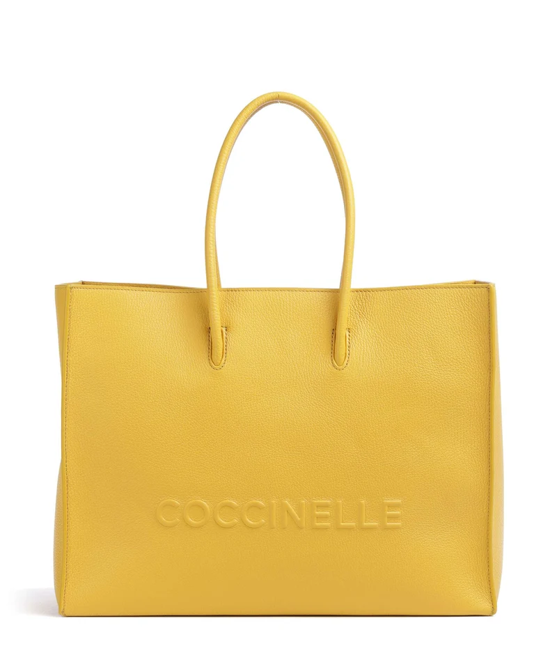 Coccinelle Myrtha Maxi Logo Bolsa shopping soleado