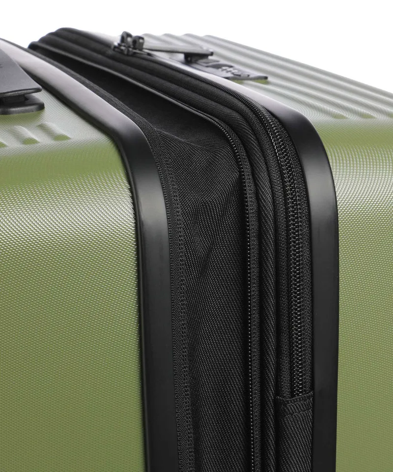 Mandarina Duck Tank Case Maleta con 4 ruedas military green