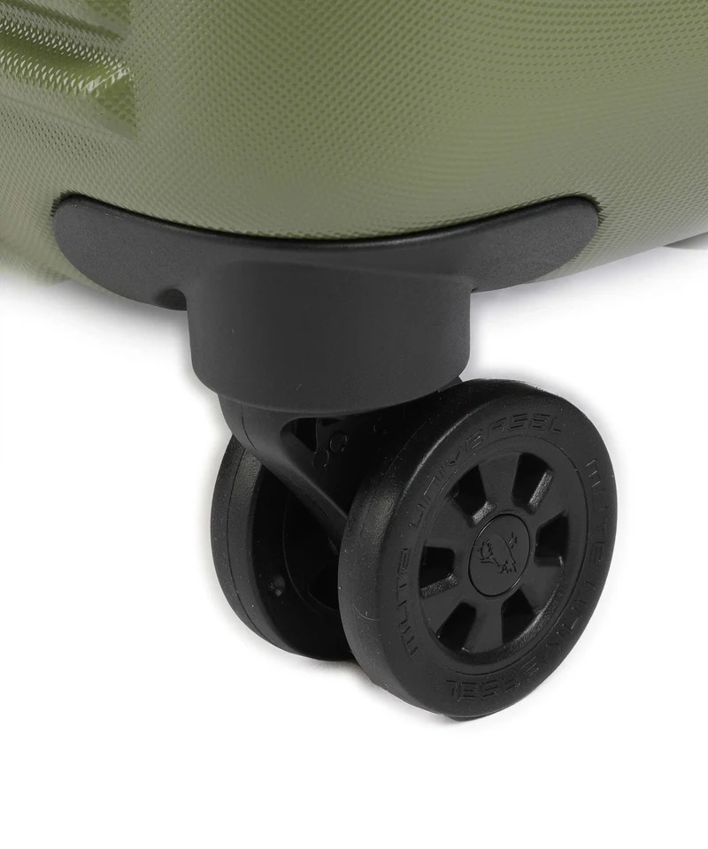 Mandarina Duck Tank Case Maleta con 4 ruedas military green