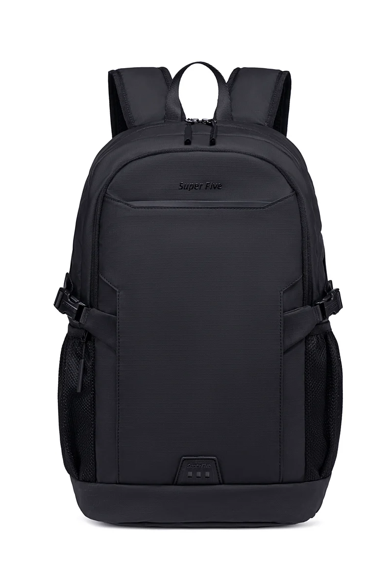 SUPER FIVE FB00695 | Mochila escolar para Laptop de 15.6" impermeable con puerto USB