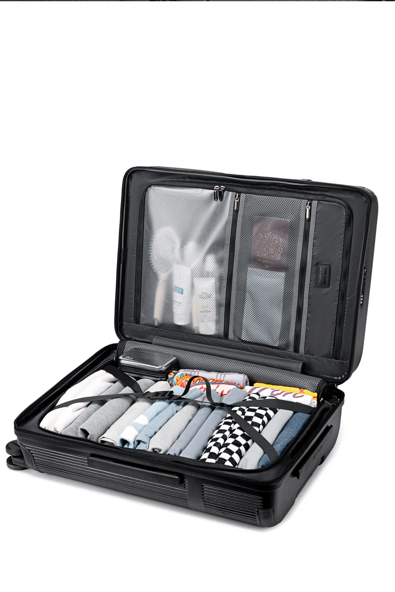 ARCTIC HUNTER LGX001 | 3 Maletas rígidas con ruedas tipo Carry-On de Viaje impermeable con diseño elegante y gran capacidad.