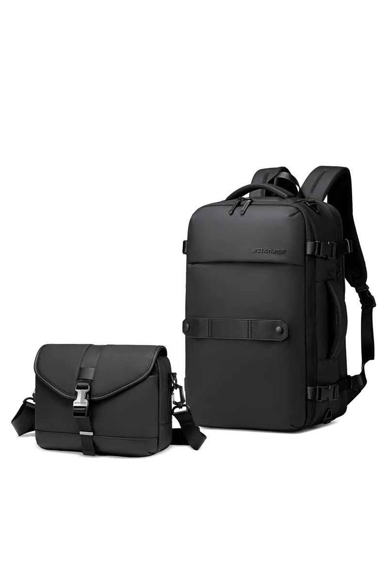 ARCTIC HUNTER B00865 | Mochila de Viaje Expandible con sling bag desmontable