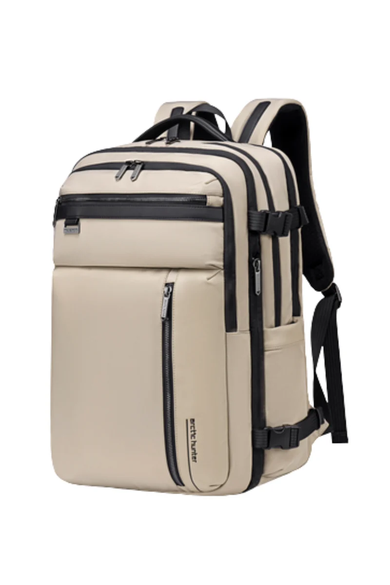 ARCTIC HUNTER B00833 | Mochila Ejecutiva de Viaje expandible de Nylon impermeable con diseño profesional