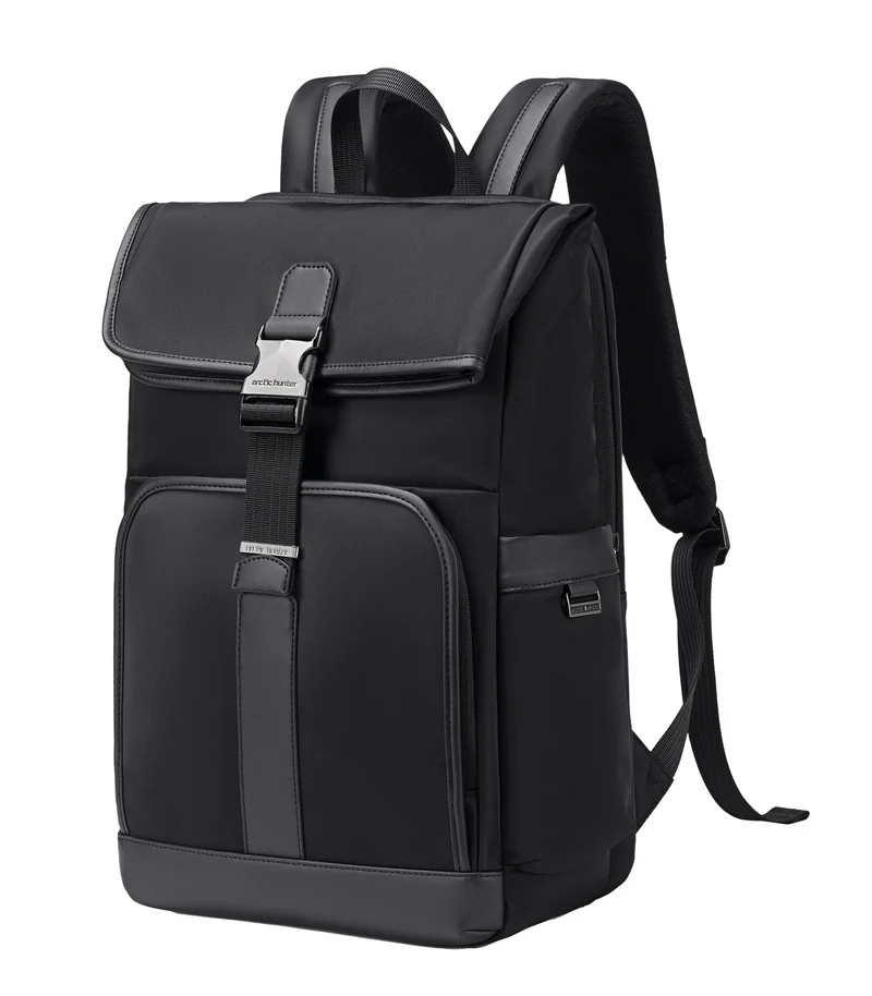 ARCTIC HUNTER B00817 | Mochila Ejecutiva moderna de Nylon impermeable con diseño profesional