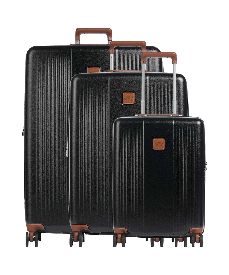 Brics Ferrara Juego de maletas (4 ruedas) black