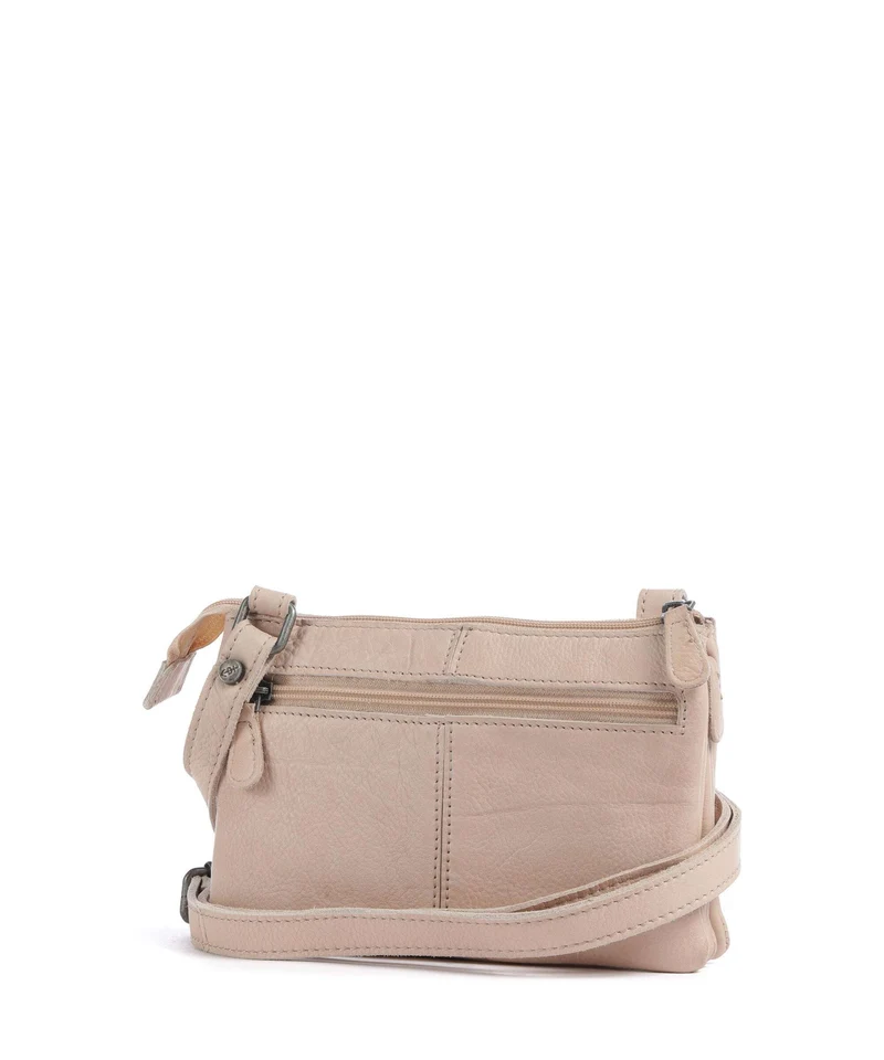 The Chesterfield Brand Washed Waxed Cow Osaka Bandolera beige