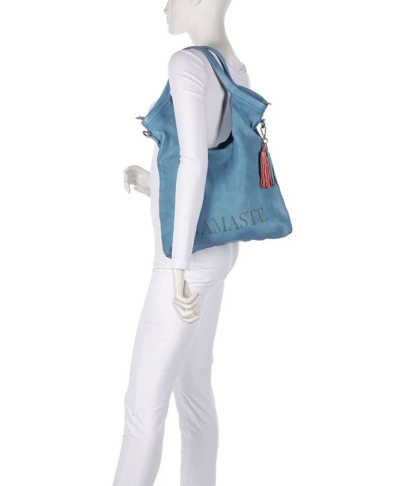 Taschendieb Wien Freundgasse 2 Bolsa shopping blue sky
