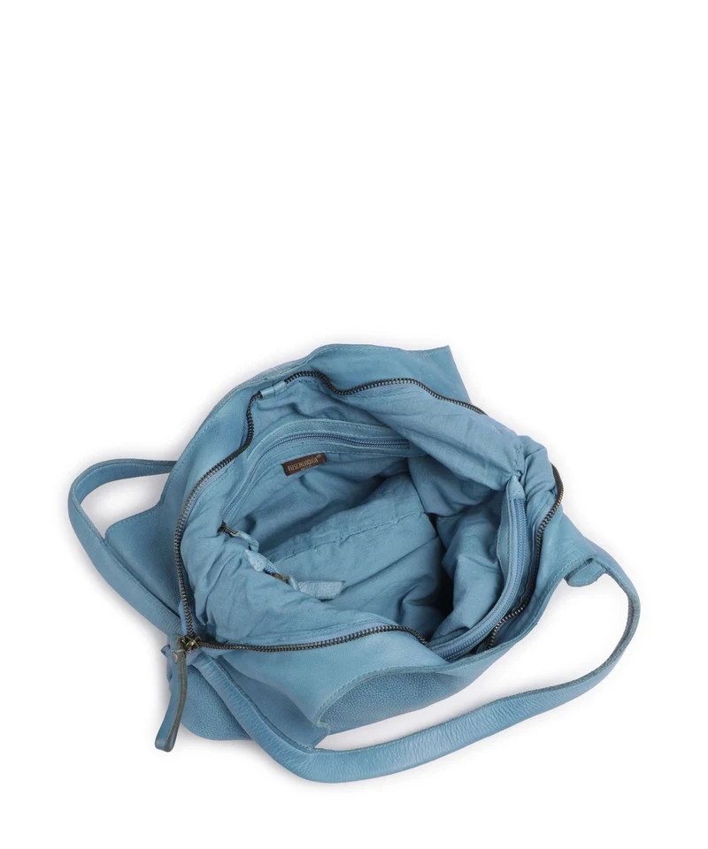 Taschendieb Wien Freundgasse 2 Bolsa shopping blue sky